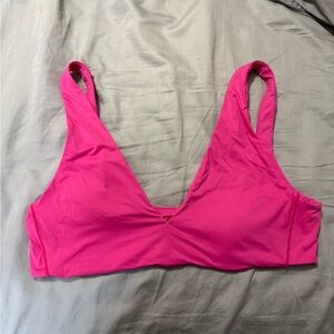 Nuuds fuchsia high waist bikini